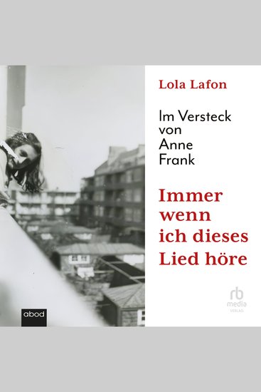 Immer wenn ich dieses Lied höre - Im Versteck von Anne Frank - cover