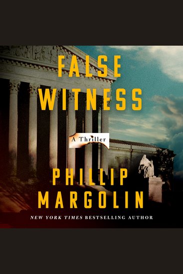 False Witness - A Novel - cover
