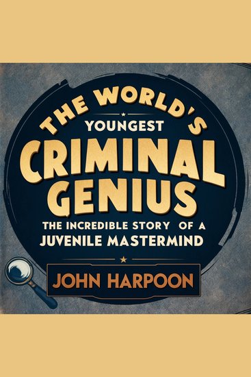 The World’s Youngest Criminal Genius - The Incredible Story of a Juvenile Mastermind - cover