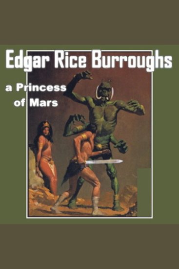 A Princess of Mars - cover