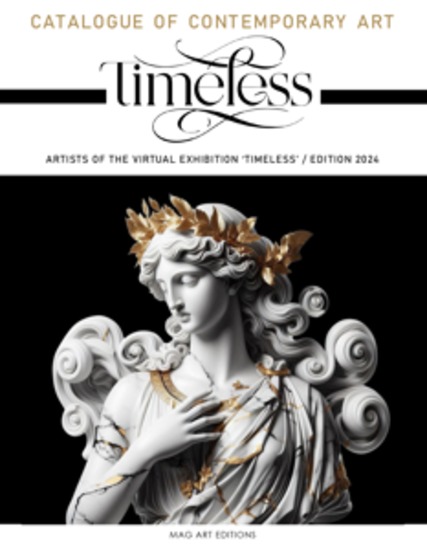 Timeless 2024 - Catalogue of Contemporary art - Artists of the virtual exhibition Timeless Edition 2024 - cover