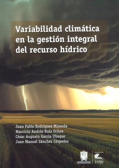 Variabilidad climática en la gestión integral del recurso hídrico - cover