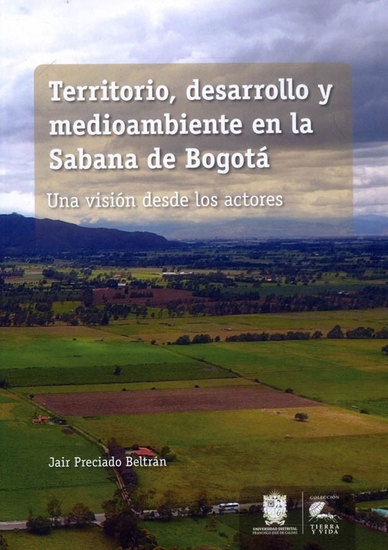 Territorio desarrollo y medioambiente en la Sabana de Bogotá - cover