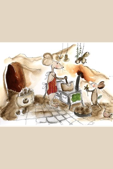 "Mäuseweihnacht" - "Auf dem Dachboden der kleinen Ida" - cover