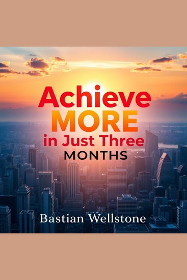 Achieve More in Just Three Months: Your Ultimate Time Hack - "Supercharge your journey to success with our ultimate audio guide designed for peak performance!" - cover