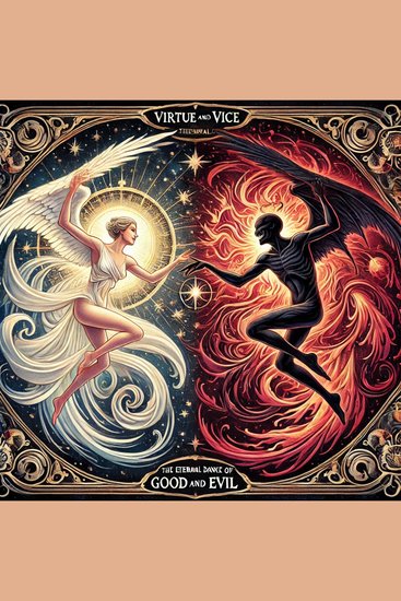 Virtue and Vice: The Eternal Dance of Good and Evil - cover