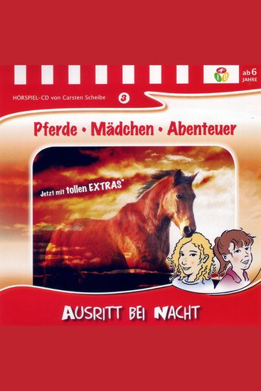 Pferde Mädchen Abenteuer - Ausritt bei Nacht - cover