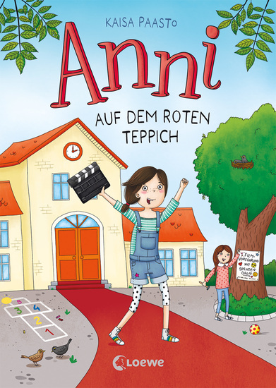 Anni auf dem roten Teppich (Band 2) - Anni und ihr Hausschwein Ringel erwarten dich zu ihrer Filmpremiere - lustiges Kinderbuch ab 8 Jahren - cover