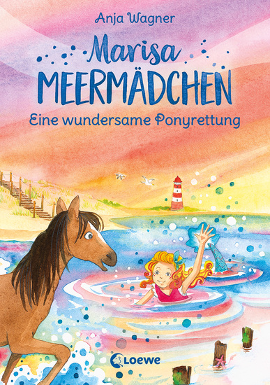 Marisa Meermädchen (Band 4) - Eine wundersame Ponyrettung - Beliebte Pferdebuch-Reihe zum Vorlesen und Selberlesen ab 8 Jahren - cover