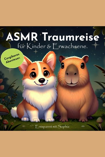 Asmr Traumreise für Kinder & Erwachsene Corgibaras Abenteuer Entspannt mit Sophia - cover