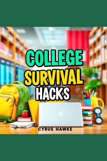College Survival Hacks: Secrets to Thriving Through Chaos - "Unlock college success with Survival Hacks—dynamic audio lessons to excel amidst chaos and thrive in exams!" - cover
