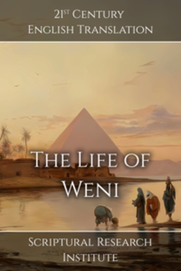 The Life of Weni - cover