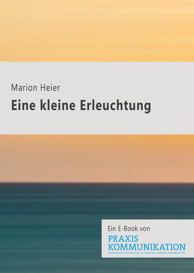 Praxis Kommunikation: Eine kleine Erleuchtung - Einzelartikel aus der Praxis Kommunikation Heft 1 2023 - cover