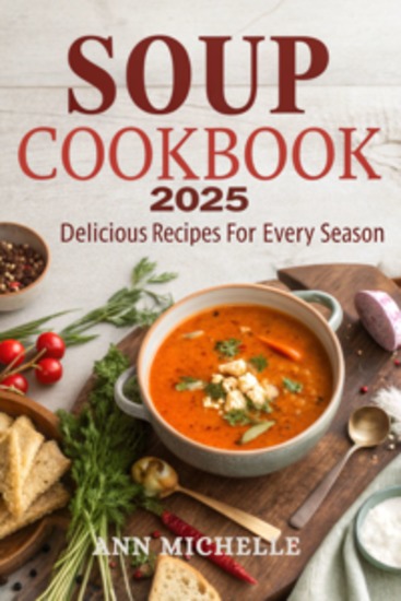 Soup Cookbook 2025 - Delicious Recipes for Every Season - cover