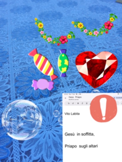 Gesù in soffitta Priapo sugli altari - cover