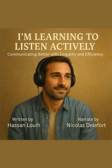 I'M LEARNING TO LISTEN ACTIVELY - Communicating Better with Empathy and Efficiency - cover