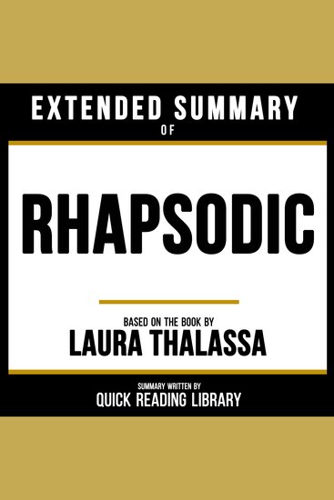 Extended Summary - Rhapsodic - Based On The Book By Laura Thalassa - cover