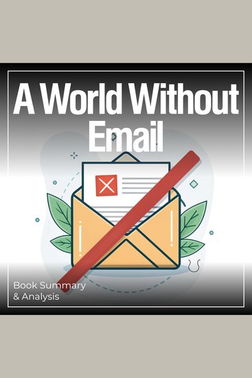 World Without Email A: Book Summary & Analysis - cover