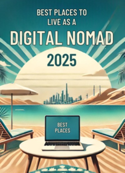 Best Places to Live as a Digital Nomad in 2025 - Micro Book - Special Series - cover