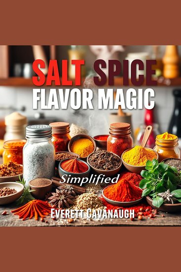 Salt Spice Flavor Magic Simplified - "Master the magic of spices! Immerse yourself in captivating audio lessons that enhance your culinary creations" - cover
