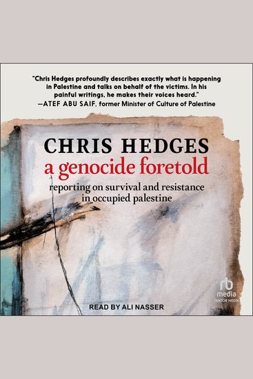 A Genocide Foretold - Reporting on Survival and Resistance in Occupied Palestine - cover