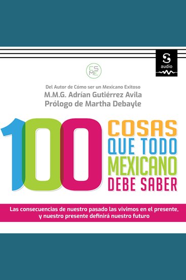 100 cosas que todo mexicano debe saber - cover