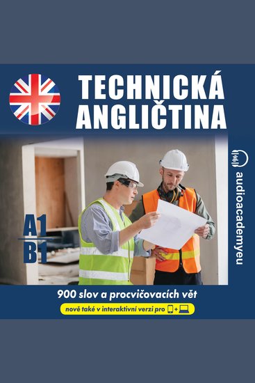 Technická angličtina A1-B1 - Poslechový kurz technické angličtiny pro začátečníky až mírně pokročilé - cover