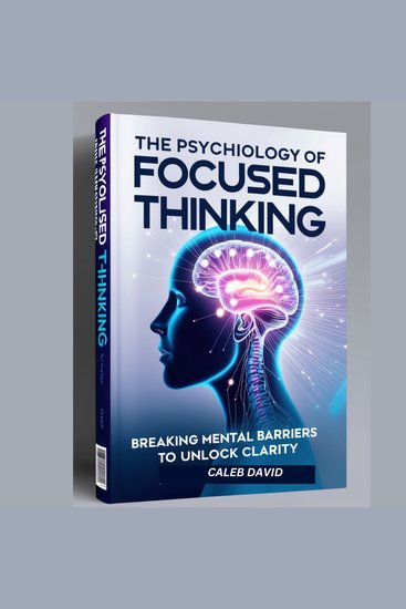 The Psychology of Focused Thinking - Breaking Mental Barriers to Unlock Clarity - cover