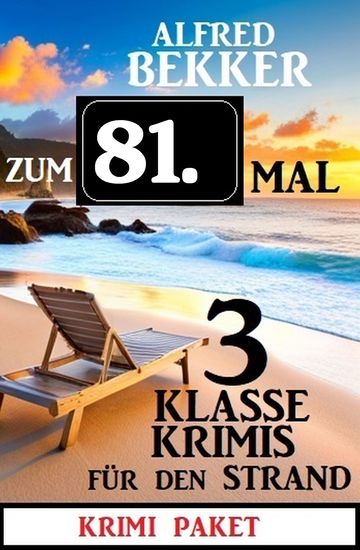 Zum 81 Mal 3 klasse Krimis für den Strand - cover