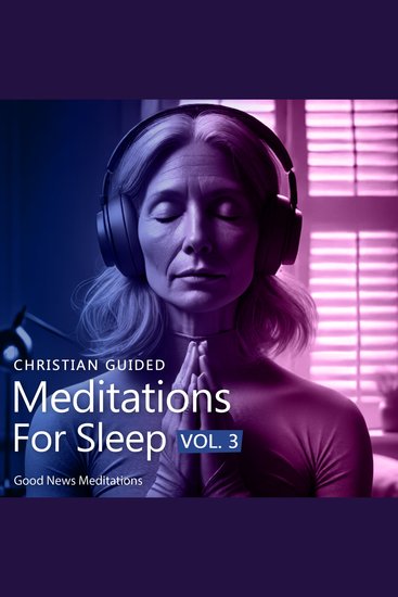 Christian Guided Meditations For Sleep Vol 3 - Biblical Meditations to Strengthen Your Faith and Find Peaceful Rest in God - cover