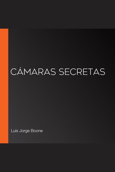 Cámaras secretas - cover