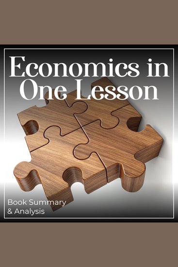 Economics in One Lesson: Book Summary & Analysis - cover