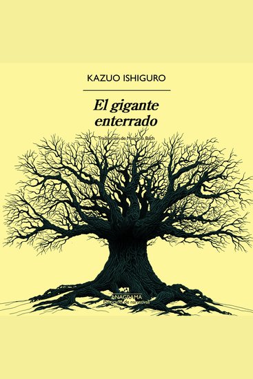 El gigante enterrado - cover