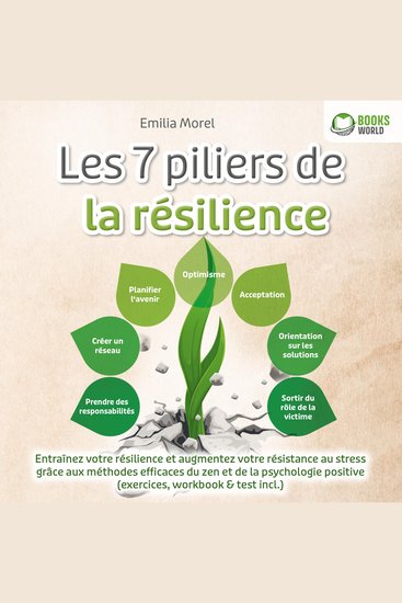 Les 7 piliers de la résilience: Entraînez votre résilience et augmentez votre résistance au stress grâce aux méthodes efficaces du zen et de la psychologie positive - cover