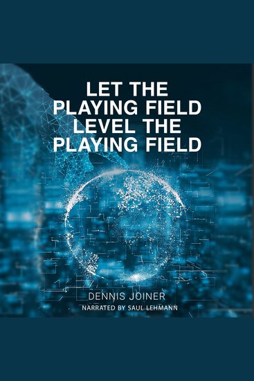 Let the Playing Field Level the Playing Field - cover