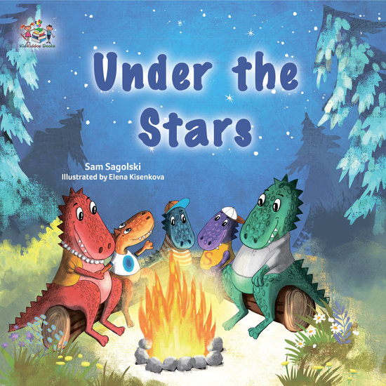 Under the Stars - English children's book - cover