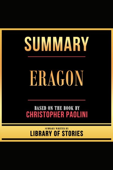 Summary - Eragon - Based On The Book By Christopher Paolini - cover