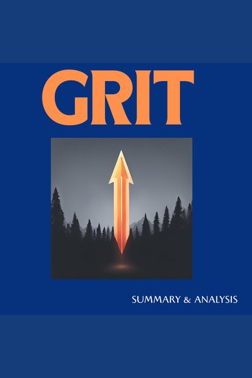 Grit: Book summary & analysis - cover