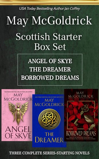 Scottish Starter Box Set - THREE COMPLETE SERIES-STARTING NOVELS: ANGEL OF SKYE THE DREAMER AND BORROWED DREAMS - cover