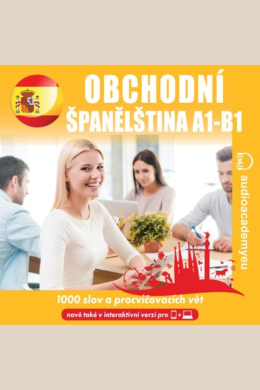 Španělština do práce A1-B1 - Poslechový kurz obchodní španělštiny pro začátečníky až mírně pokročilé - cover