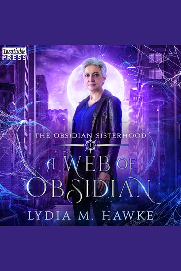 A Web of Obsidian - The Obsidian Sisterhood Book One - cover
