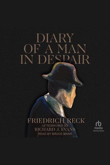 Diary of a Man in Despair - cover