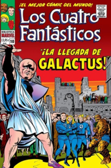 Biblioteca Marvel Los cuatro fantásticos 10 - cover