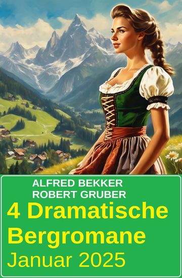 4 Dramatische Bergromane Januar 2025 - cover