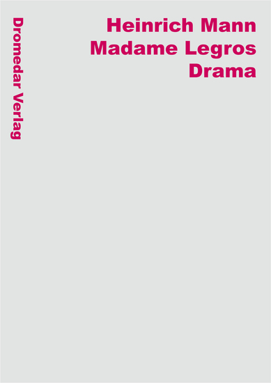 Madame Legros - cover