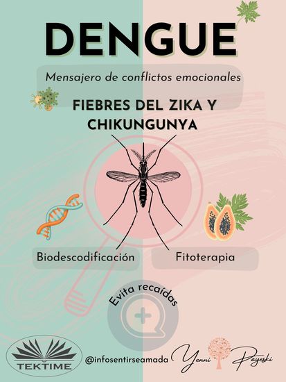 Dengue: Mensajero De Conflictos Emocionales - Fiebres Del Zika Y Chikungunya Biodescodificación Y Fitoterapia - cover