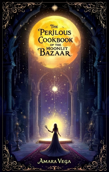 The Perilous Cookbook of the Moonlit Bazaar - Recipes to Cook the Sun Back into the Sky - cover