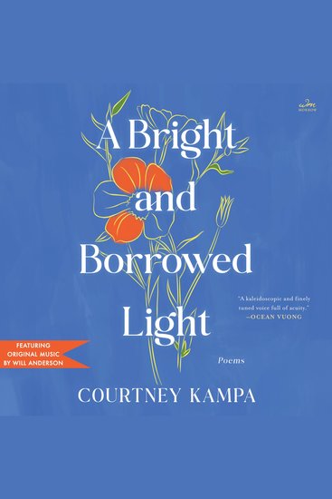 A Bright and Borrowed Light - Poems - cover