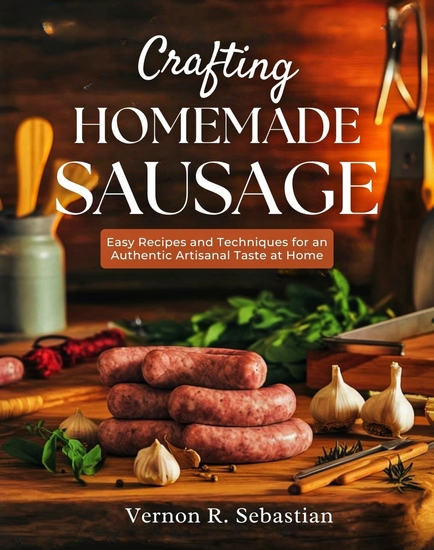 Crafting Homemade Sausage - Easy Recipes and Techniques for an Authentic Artisanal Taste at Home - cover