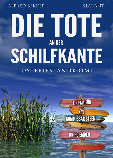 Die Tote an der Schilfkante Ostfrieslandkrimi - cover